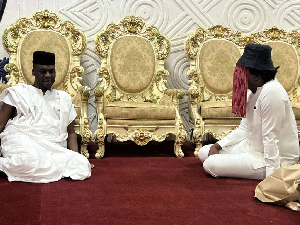 Alhaji Abubakar Shehu Abubakar III and Anas Aremeyaw Anas