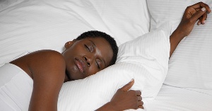 Black Woman Sleep