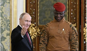 Russia's President Vladimir Putin and Burkina Faso's Ibrahim Traoré have built a strong relationship