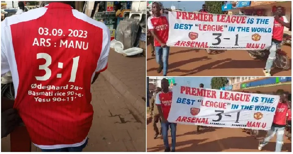 Arsenal fans in Uganda