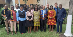 Participants at the event in a group photograph