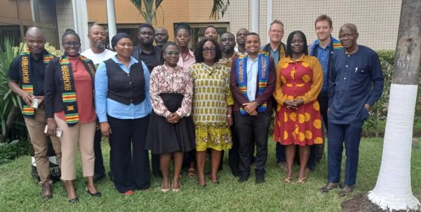 Participants at the event in a group photograph