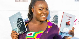 The author, Evelyn Nana Ama Asare