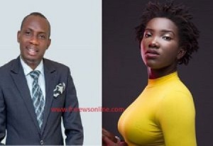 Counselor George Lutterodt and Dancehall artist Ebony