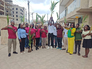 FAGE Supports University Of Ghana’s Green Week With Coconut Seedlings 