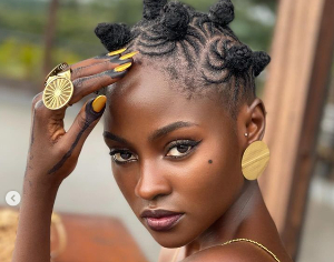 Ghanaian model cum entrepreneur, Hamamat Montia