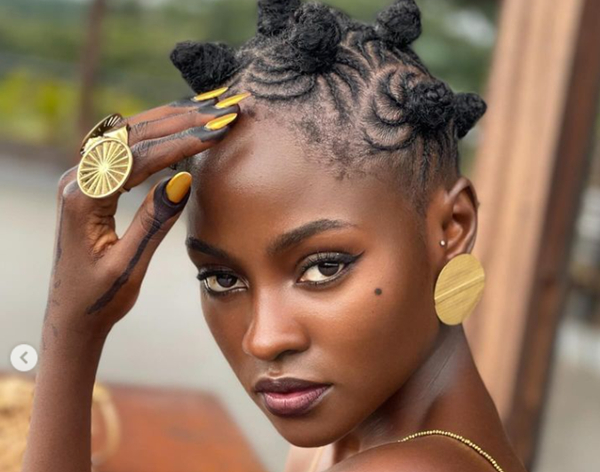 Ghanaian model cum entrepreneur, Hamamat Montia