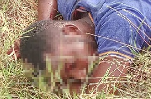 The deceased, Kwame Ntiako Aboagye stabbed himself at the TTU park