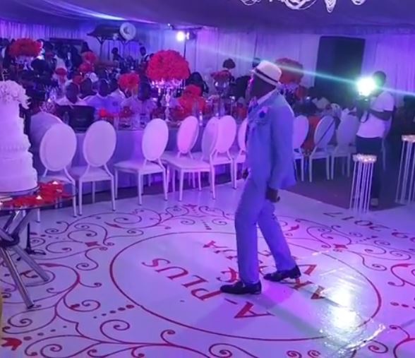 Counsellor George Lutterodt on a dance floor