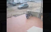 The alleged suspect drove the car away without raising suspiscions