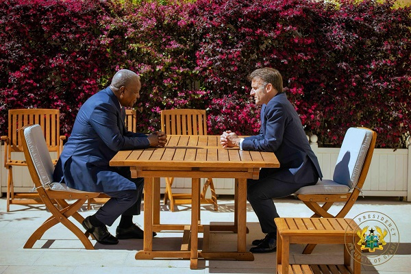Ghana's economy has bounced back - Mahama tells French President