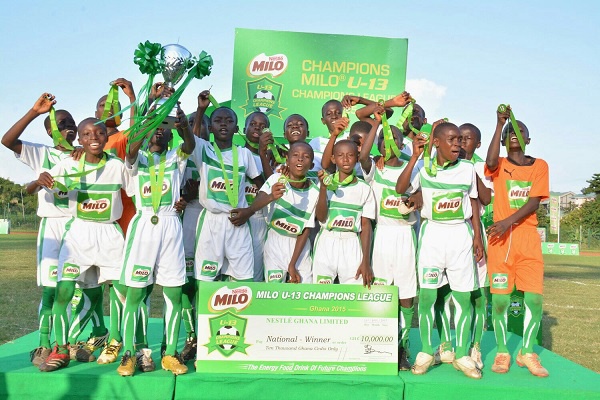 Bepong Methodist are winners of MILO Champions League