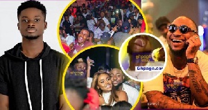 Davido is seen in the video happily singing along while the song  'Angela'  played in the background