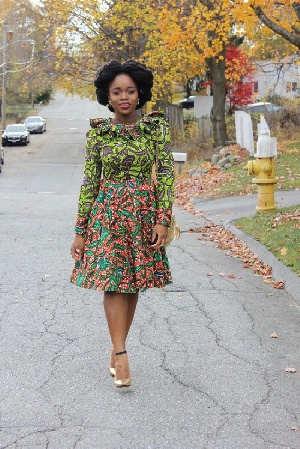 Two patterned church wear