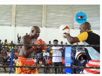 Bukom Banku was in action during Easter