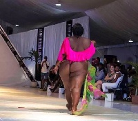 Plus size models rock in bikinis on the runway