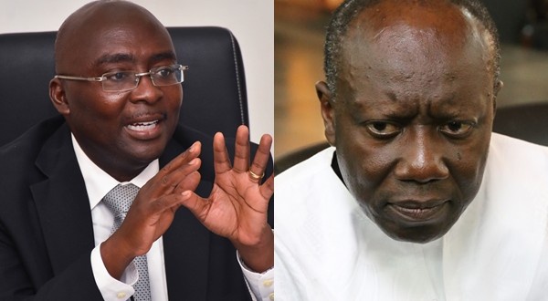 Vice President Dr Mahamudu Bawumia and Finance Minister, Ken Ofori-Atta