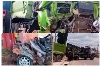 Photos of the mangled vehicle