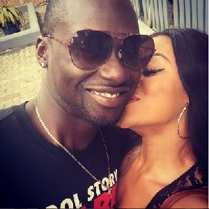 Chris Attoh and wife Damilola