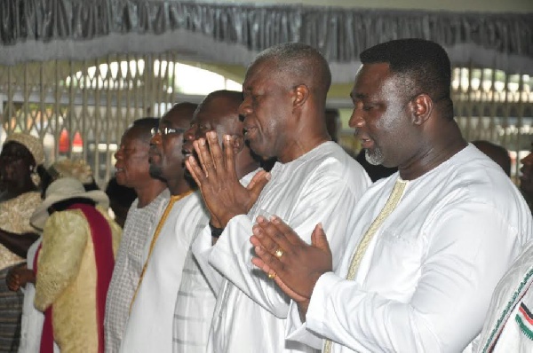 Vice President Kwesi Amissah-Arthur and others