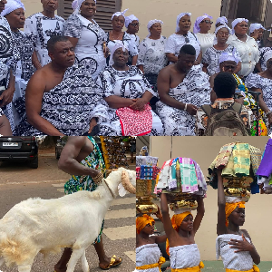 The traders used the occasion to pay homage to the Queen Mother