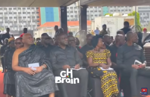 Watch how Akufo-Addo 'snubbed' Ken Agyapong, Alan, others at Wofa KK's funeral