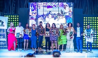 Winners at the Spotlight Awards Africa event