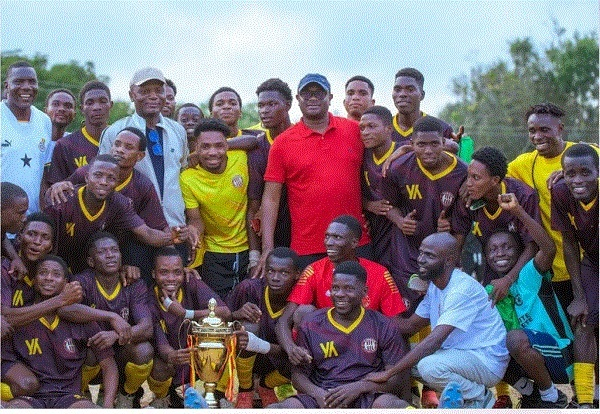 A group photo from the maiden edition of the Yingor Cup 2025 in South Tongu