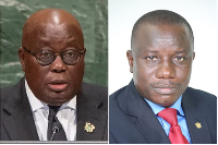 The agreement was signed under the government of Nana Akufo-Addo(L) by his Defence Minister, Nitiwul