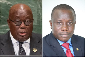 The agreement was signed under the government of Nana Akufo-Addo(L) by his Defence Minister, Nitiwul