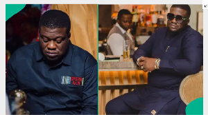 Media personality Matilda Duncan broke the news of Bayo Adetomiwa Okoh's death on social media Media personality Matilda Duncan broke the news of Bayo Adetomiwa Okoh's death on social media