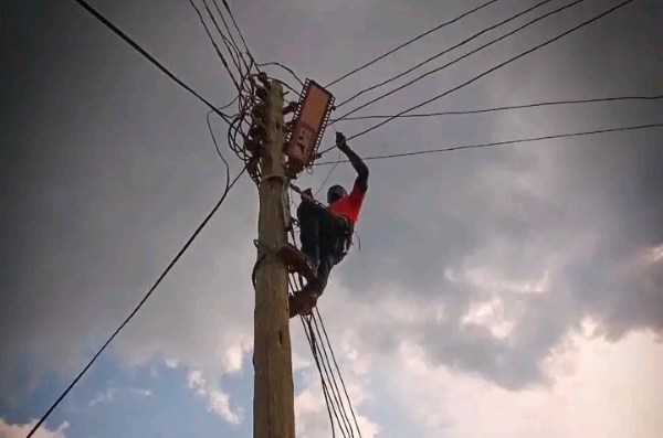 New streetlights have been installed across the constituency