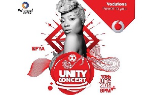 Vodafone unity concert cover