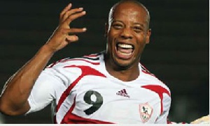 Junior Agogo played for Zamalek before he terminated the contract