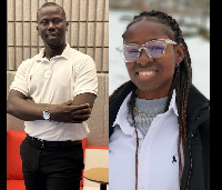 Dr Emmanuel Addai and his co-author Ama Kyeremaa Preko