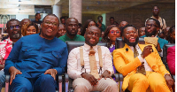 Dr Ayew Afriyie (first from left) is the MP for Effiduase-Asokore in the Ashanti Region