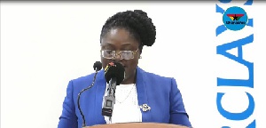 Patience Akyianu, Managing Director of Barclays Bank Ghana