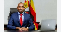 Zimbabwe's main opposition party Citizens Coalition For Change (CCC) leader Nelson Chamisa