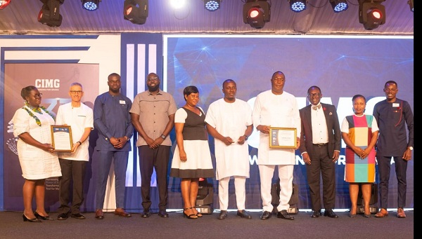 Dr. Prince Joseph Ayiku with others at the ceremony