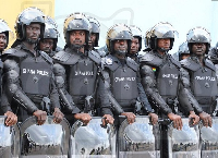 Some officers of the Ghana Police Service