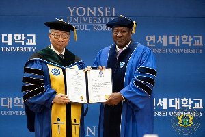 President Mahama Honorary PhD
