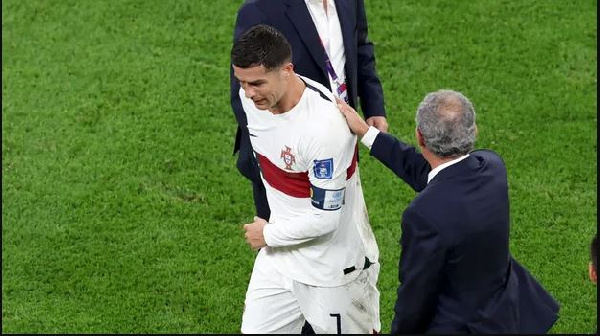 Ronaldo's Portugal lost to Morocco