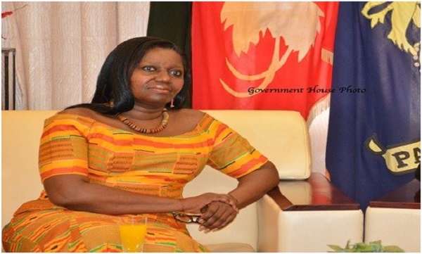Mercy Yvonne Debrah-Karikari,secretary to the  cabinet