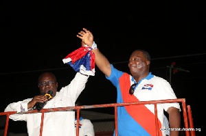 Nana Akufo-Addo introduces Philip Addison at Korle Klottey Constituency