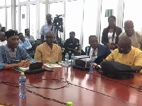 The near-brawl happened when Ken Agyapong appeared before the privileges c'ttee to answer questions
