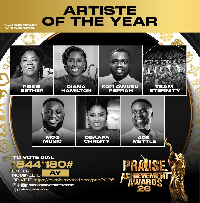 Nominees for the 2026 Praise Achievement Awards Artiste of the Year category