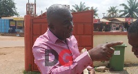 George-Boateng at the Court premises