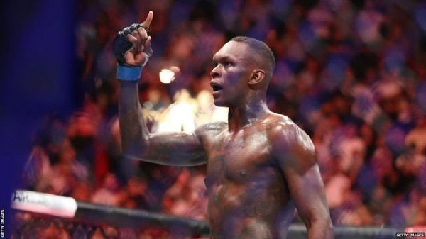 Israel Adesanya get 24 wins and just two losses on im MMA record