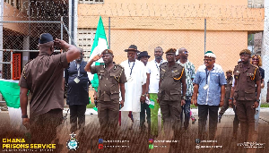 NIDO visits Nigerian inmates at the Nsawam prison