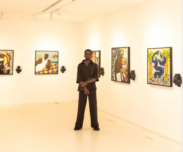 Mr Eazi’s album is the inspiration behind the art exhibition